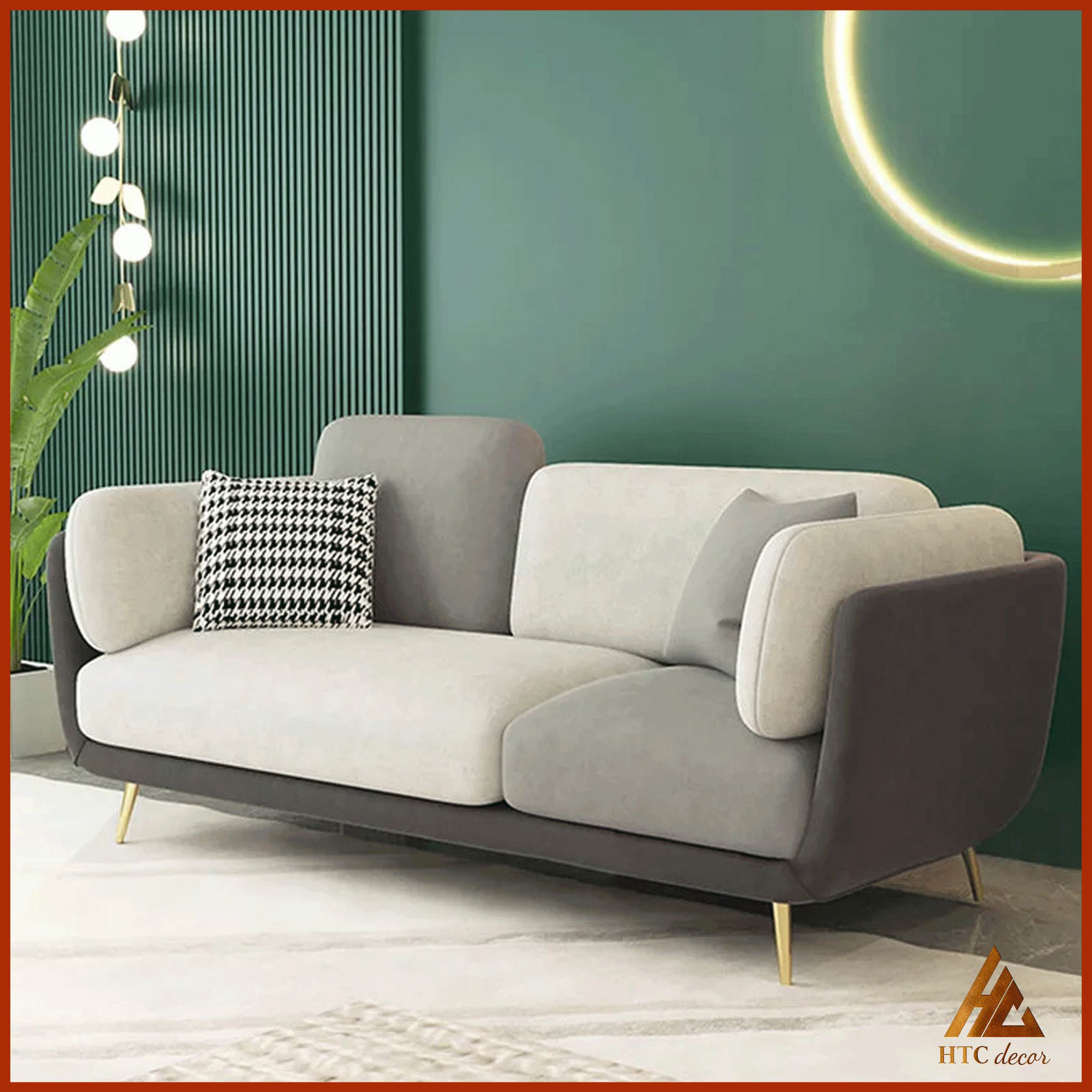 Ghế Sofa Băng Volore Da Simili